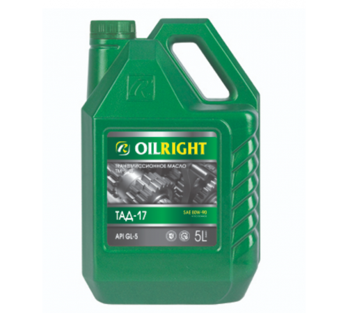 Масло трансмиссионное ТАД 17 Oil Right 80W-90 3 л