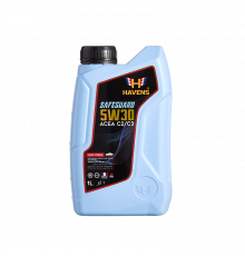 Моторное масло для легковых машин HAVENS Safeguard SAE 5W30 ACEA C2/C3, API SP, SN PLUS, SN/CF  1 л
